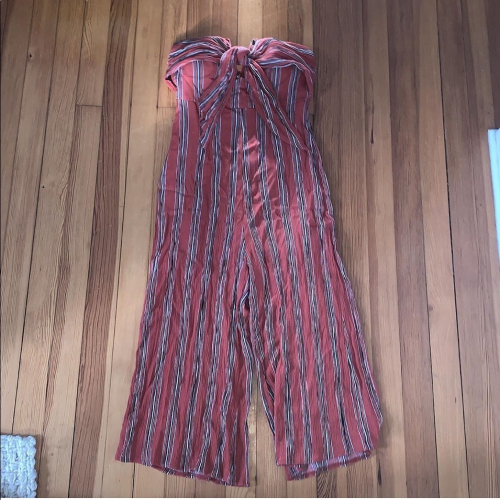 Strapless jumpsuit
